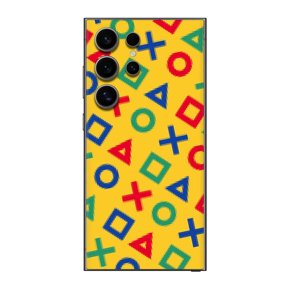 Samsung Galaxy S24 Ultra Skin (LevelOne Retro)
