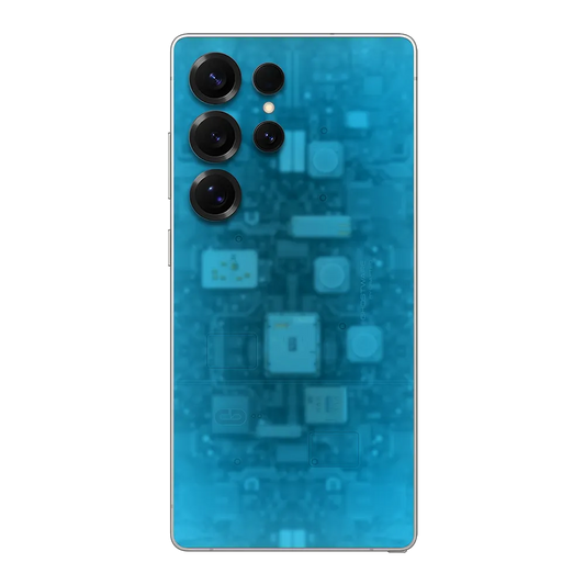 Samsung Galaxy S25 Ultra Skin (Ghostware Aqua)