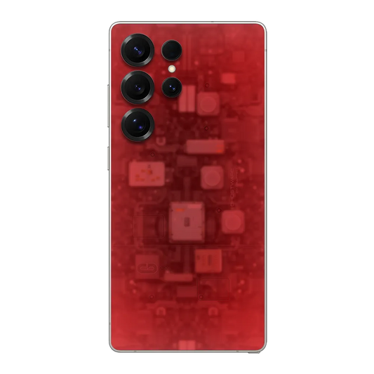 Samsung Galaxy S25 Ultra Skin (Ghostware Red)