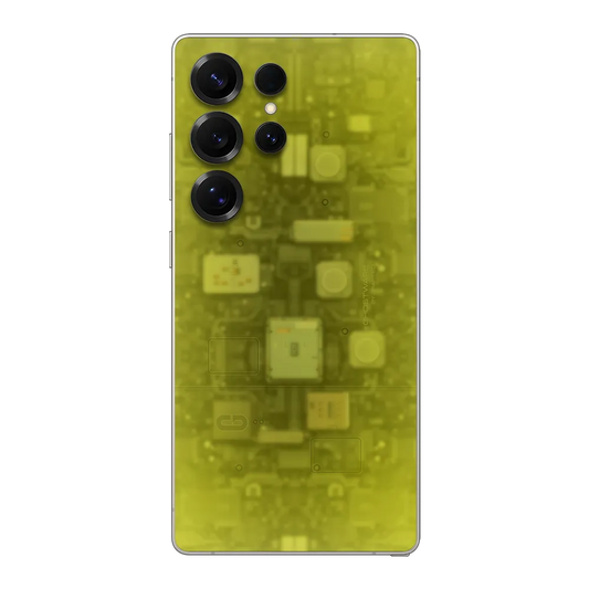 Samsung Galaxy S25 Ultra Skin (Ghostware Yellow)