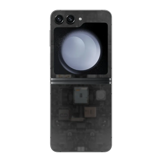 Samsung Galaxy Z Flip5 Skin (Ghostware Dark)