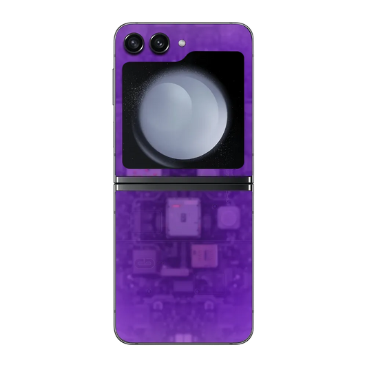 Samsung Galaxy Z Flip5 Skin (Ghostware Violet)