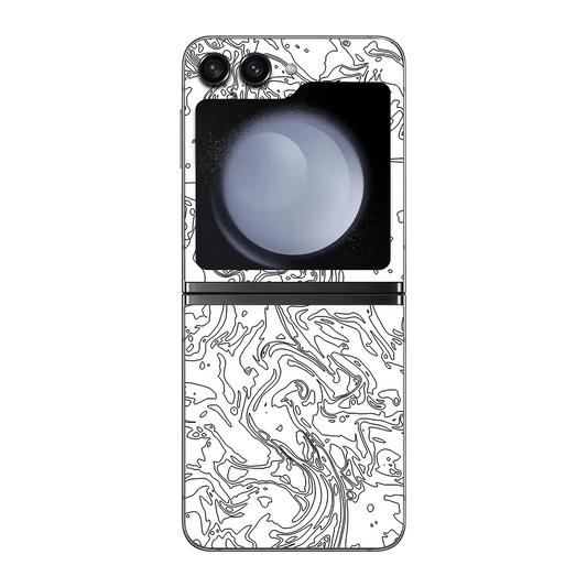 Samsung Galaxy Z Flip5 Skin (Ripple Light)