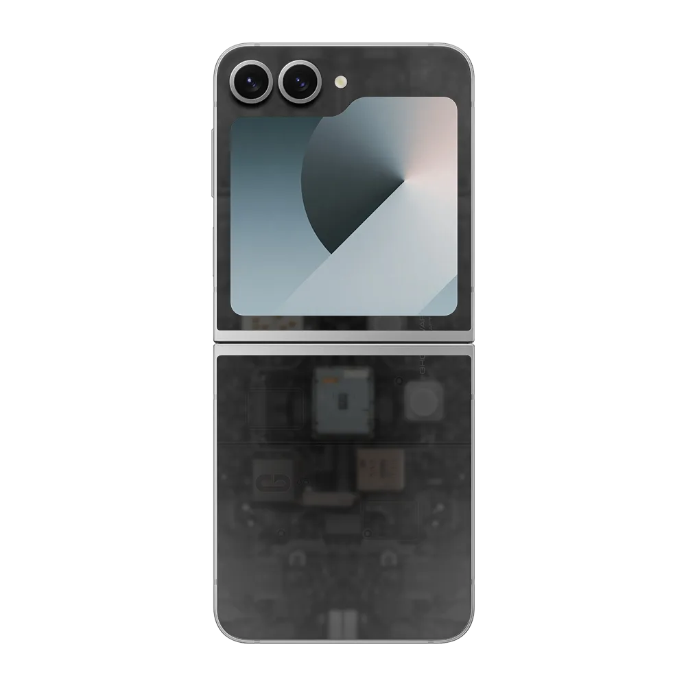 Samsung Galaxy Z Flip6 Skin (Ghostware Dark)