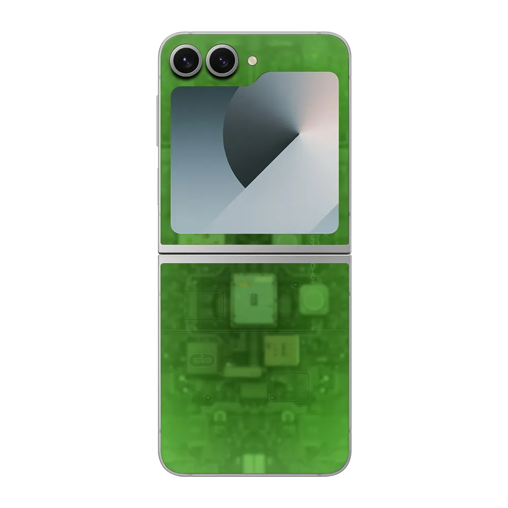 Samsung Galaxy Z Flip6 Skin (Ghostware Green)