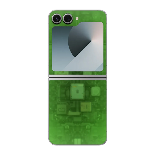 Samsung Galaxy Z Flip6 Skin (Ghostware Green)