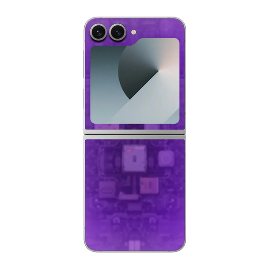 Samsung Galaxy Z Flip6 Skin (Ghostware Violet)
