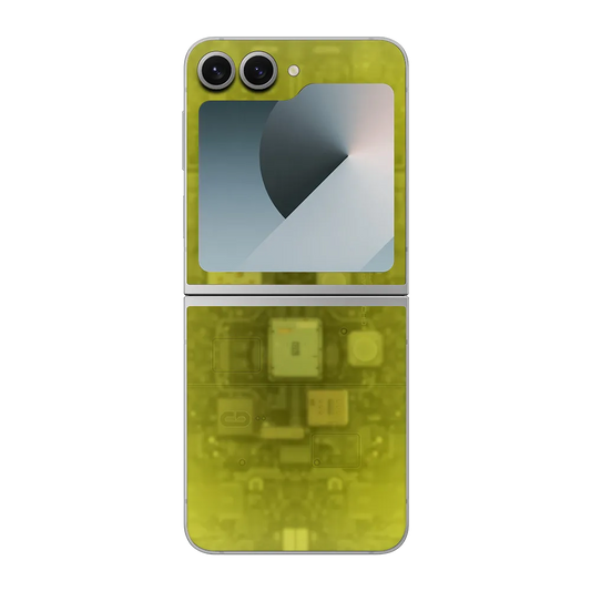 Samsung Galaxy Z Flip6 Skin (Ghostware Yellow)