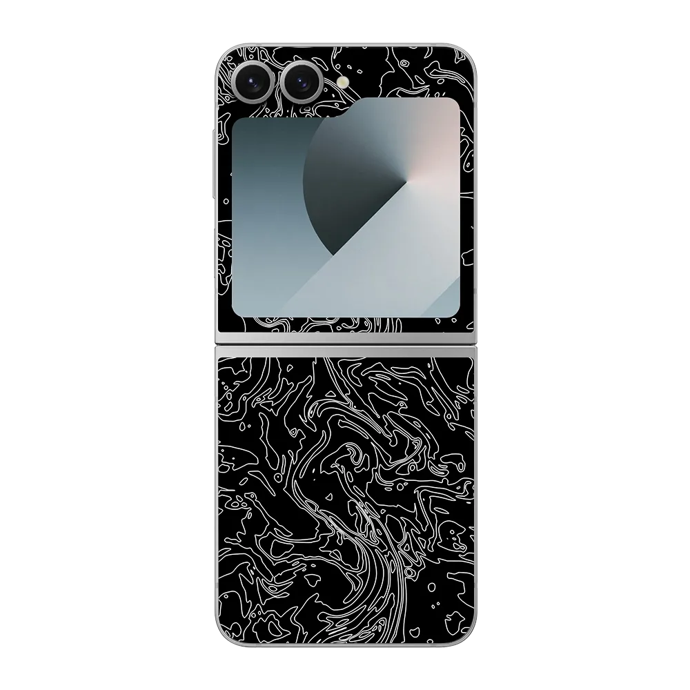 Samsung Galaxy Z Flip6 Skin (Ripple Dark)