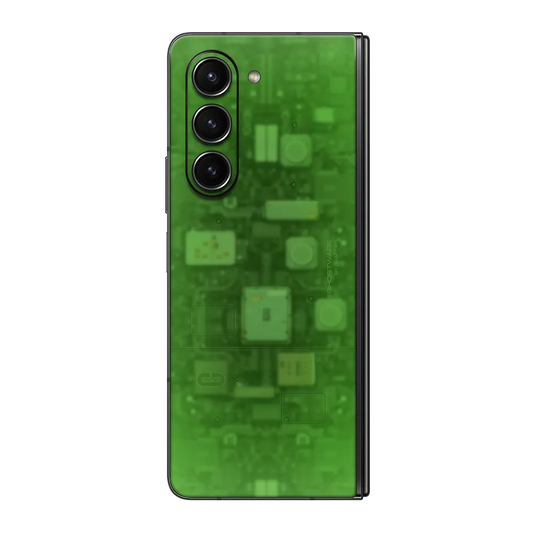 Samsung Galaxy Z Fold5 Skin (Ghostware Green)