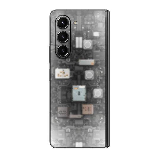 Samsung Galaxy Z Fold5 Skin (Ghostware Light)