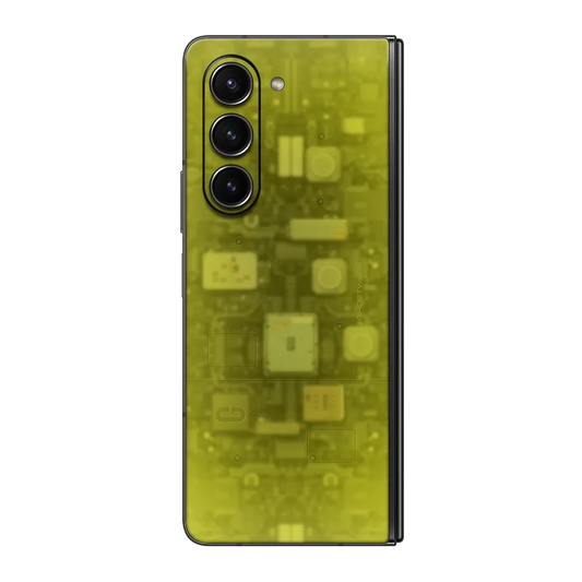 Samsung Galaxy Z Fold5 Skin (Ghostware Yellow)