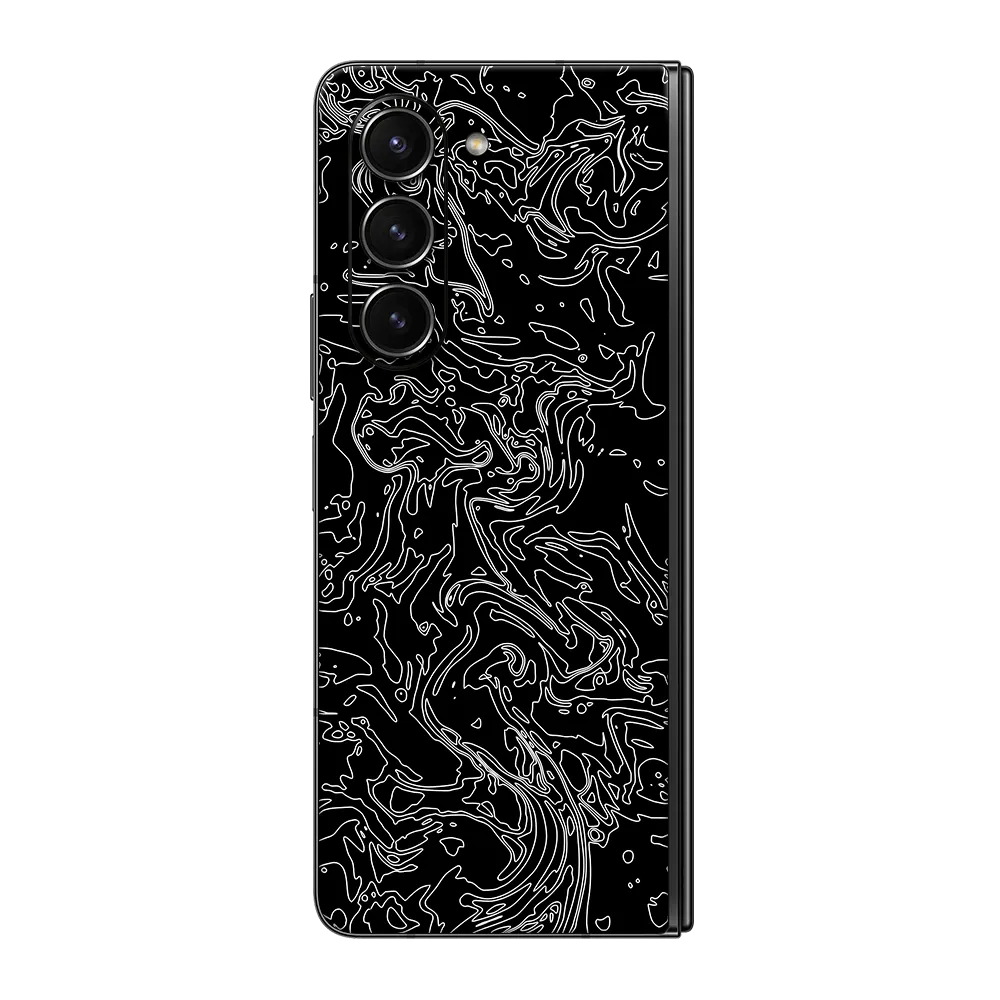 Samsung Galaxy Z Fold5 Skin (Ripple Dark)