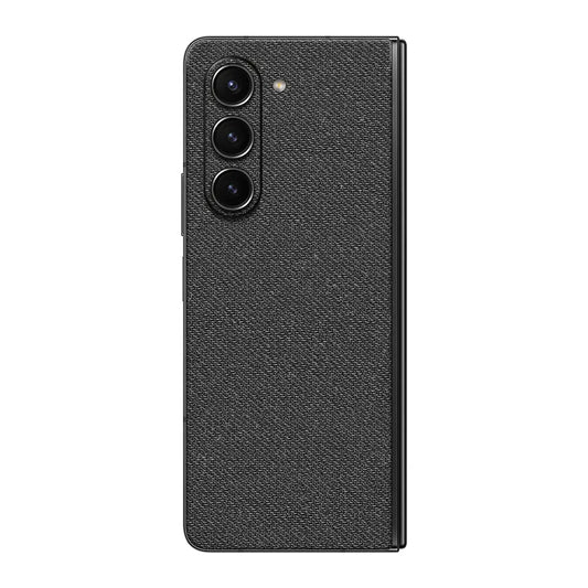 Samsung Galaxy Z Fold5 Skin (Shadow Black Denim)