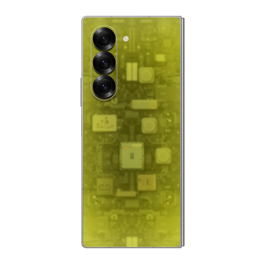 Samsung Galaxy Z Fold6 Skin (Ghostware Yellow)