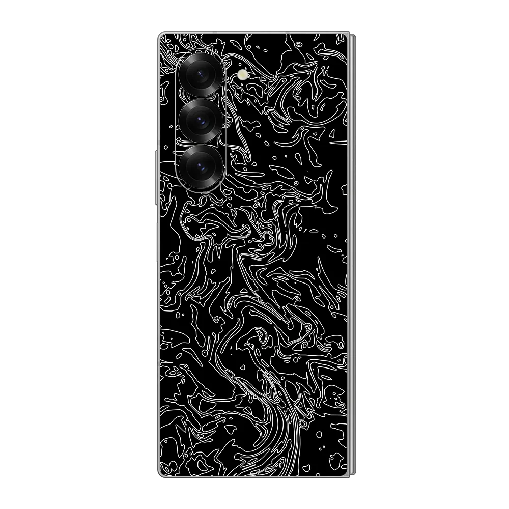 Samsung Galaxy Z Fold6 Skin (Ripple Dark)