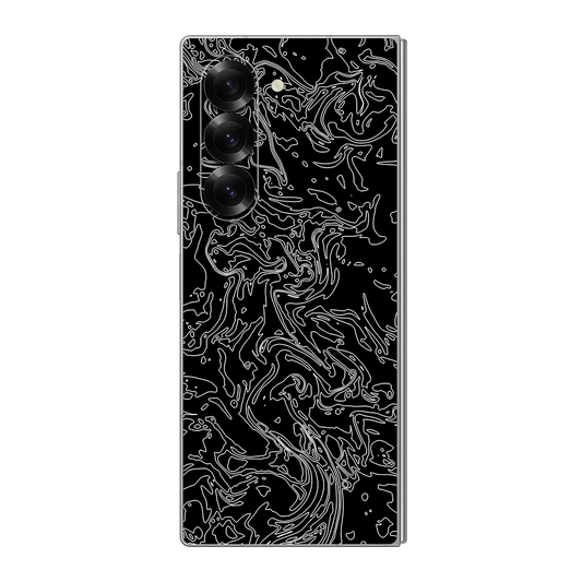 Samsung Galaxy Z Fold6 Skin (Ripple Dark)