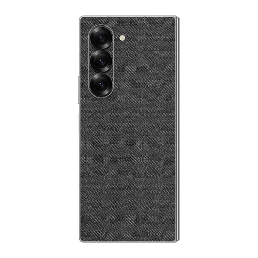 Samsung Galaxy Z Fold6 Skin (Shadow Black Denim)