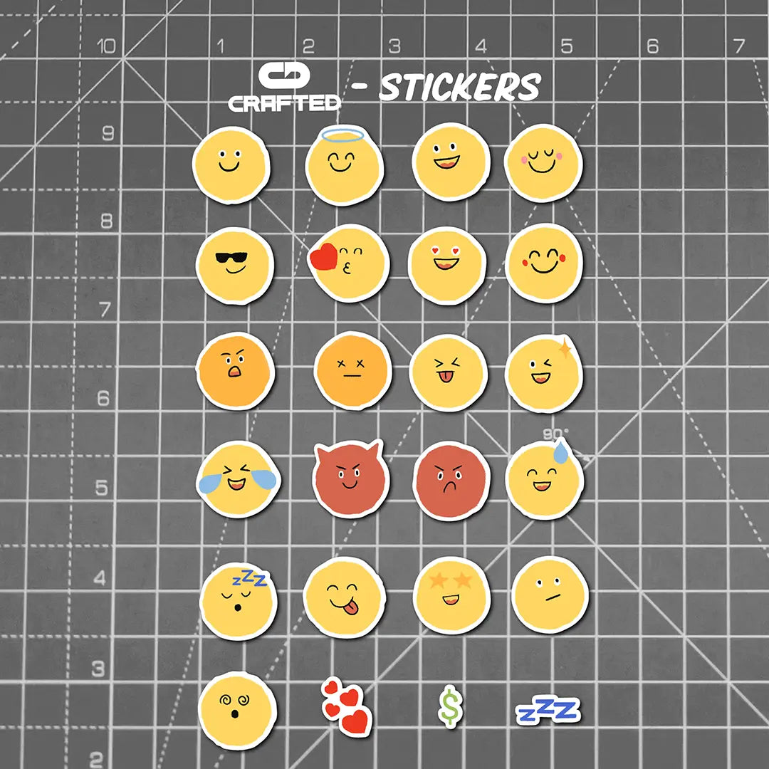 Stylized Emoji Stickers